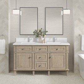 Lorelai 72" Double (Vanity Only Pricing) in Whitewashed Oak